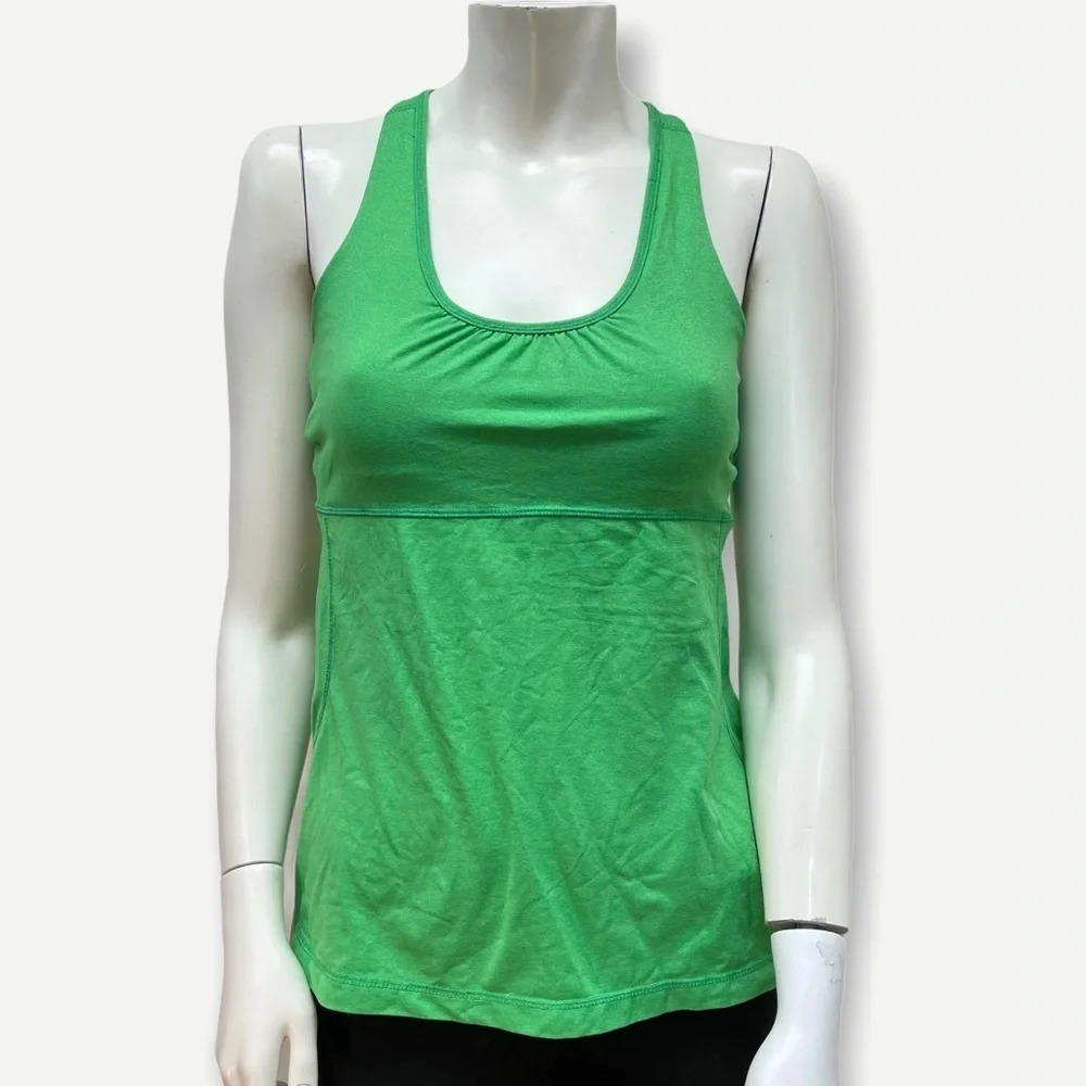 5/$20 KYODAN‎ green racerback cut out tank